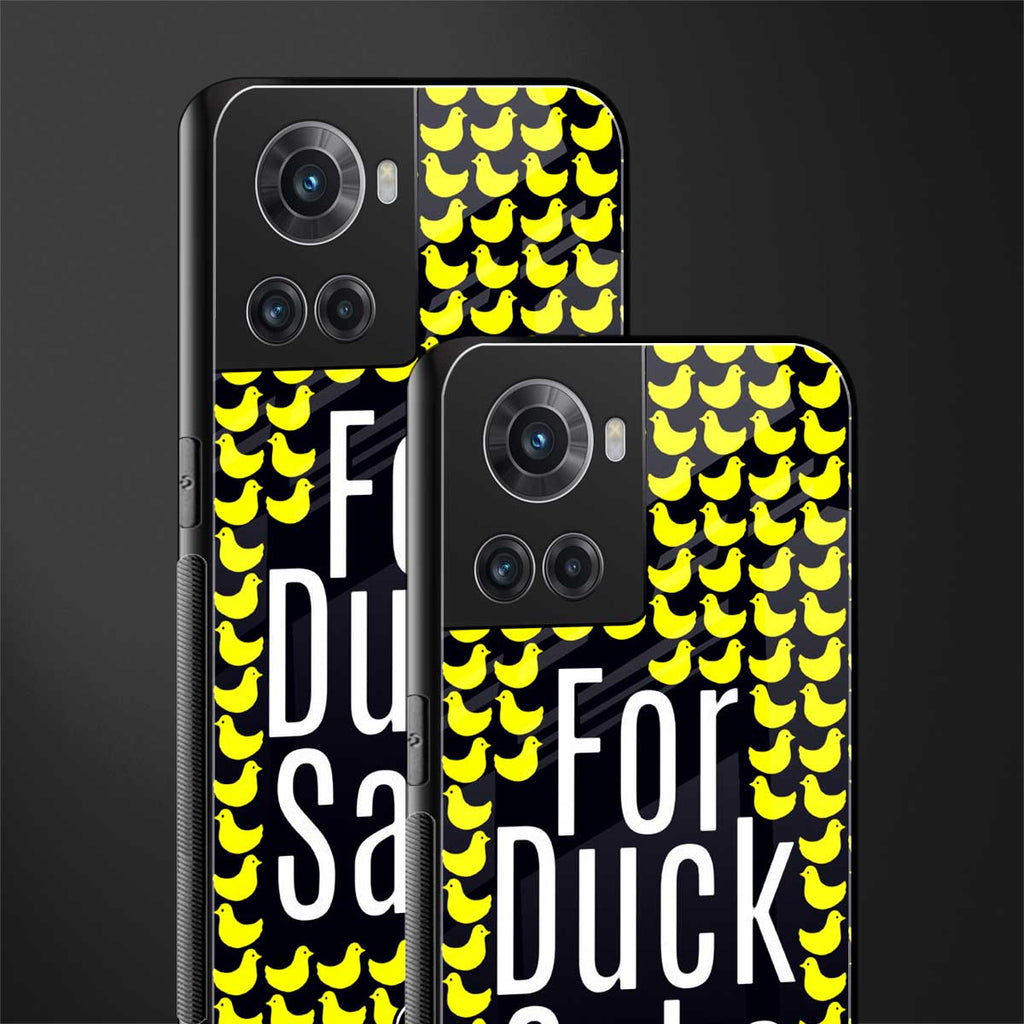 for duck sake back phone cover | glass case for oneplus 10r 5g