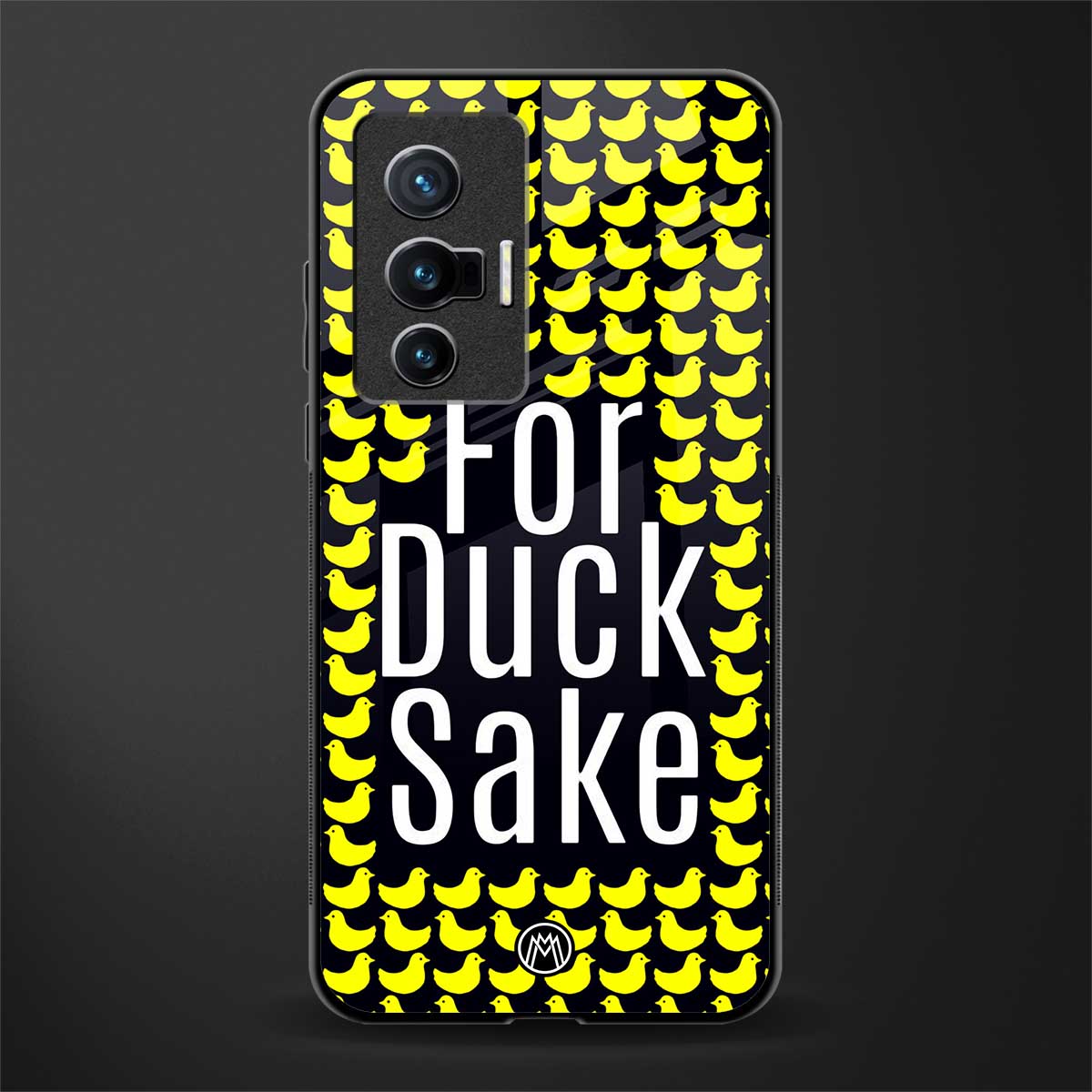 for duck sake glass case for vivo x70 image
