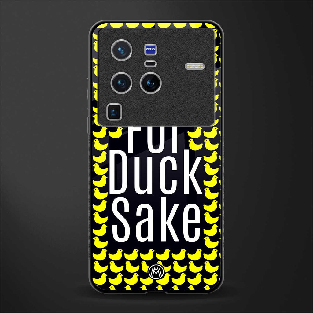 for duck sake glass case for vivo x80 pro 5g image
