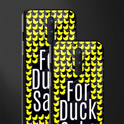 for duck sake glass case for oneplus 8 pro image-2