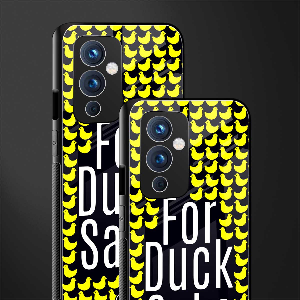 for duck sake back phone cover | glass case for oneplus 9