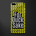 for duck sake glass case for iphone 7 plus image