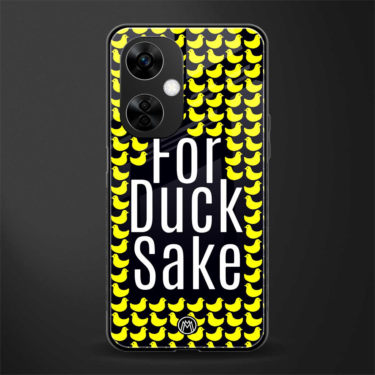 for duck sake back phone cover | glass case for oneplus nord ce 3 lite