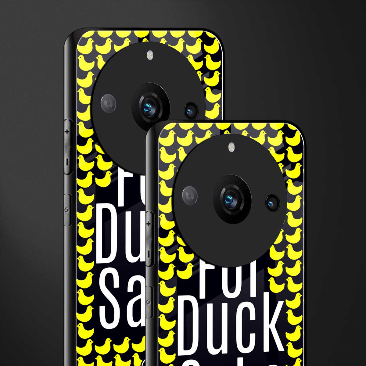 for duck sake back phone cover | glass case for realme 11 pro 5g