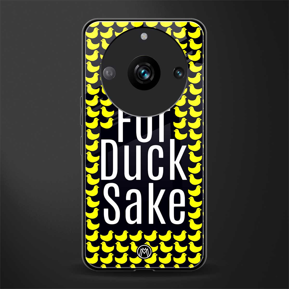 for duck sake back phone cover | glass case for realme 11 pro 5g