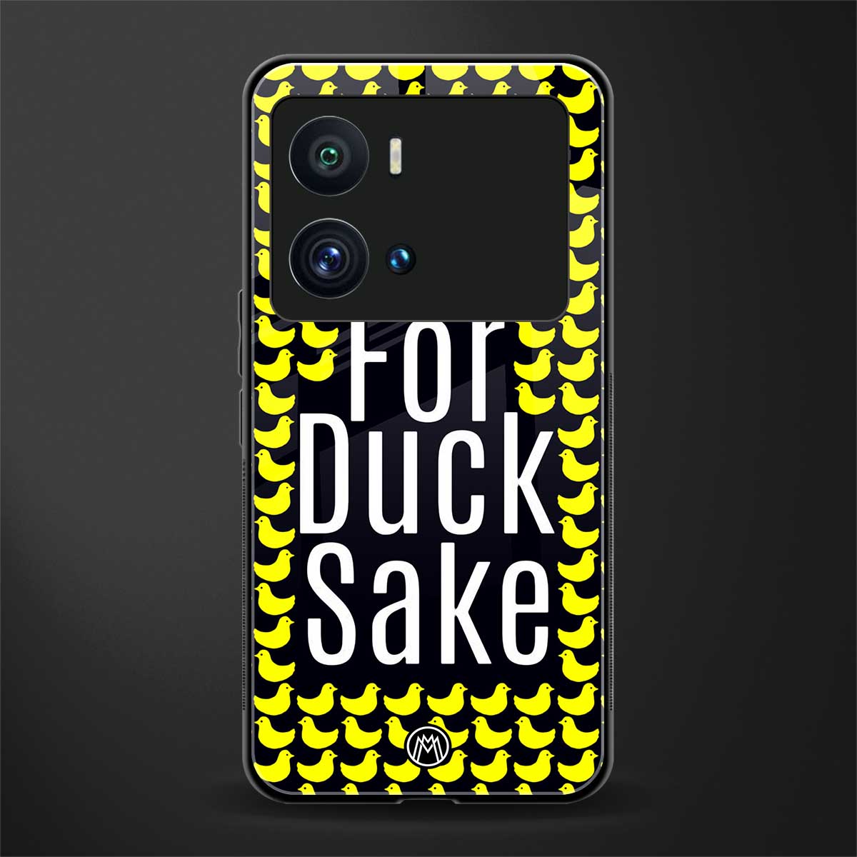 for duck sake back phone cover | glass case for iQOO 9 Pro