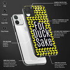 for duck sake back phone cover | glass case for samsung galaxy a04