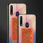 for what it's worth glass case for vivo z1 pro image-2