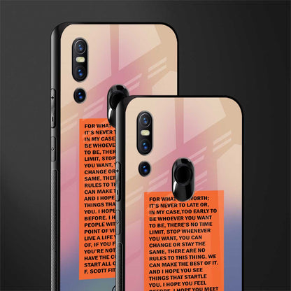 for what it's worth glass case for vivo v15 image-2