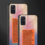 for what it's worth glass case for samsung galaxy a71 image-2