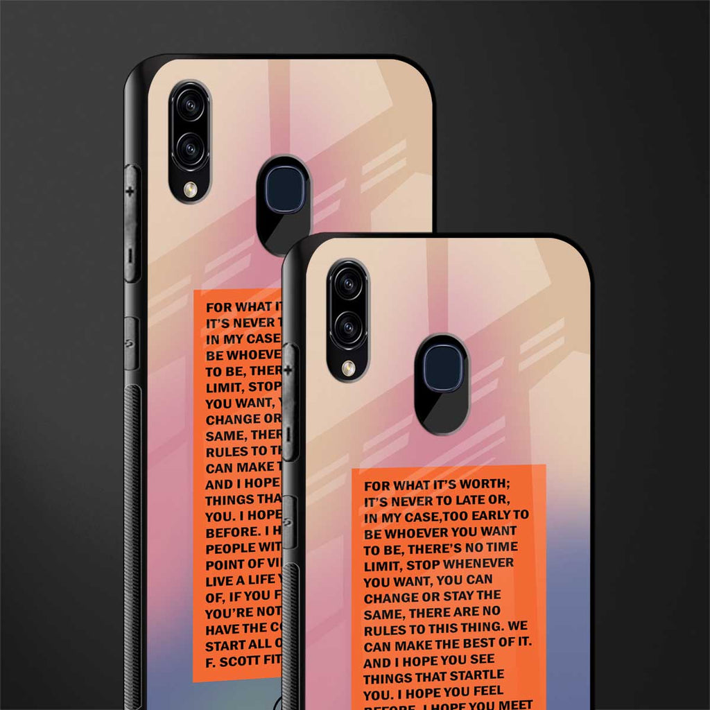 for what it's worth glass case for samsung galaxy m10s image-2