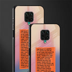 for what it's worth glass case for redmi note 9 pro image-2