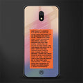 for what it's worth glass case for redmi 8a image