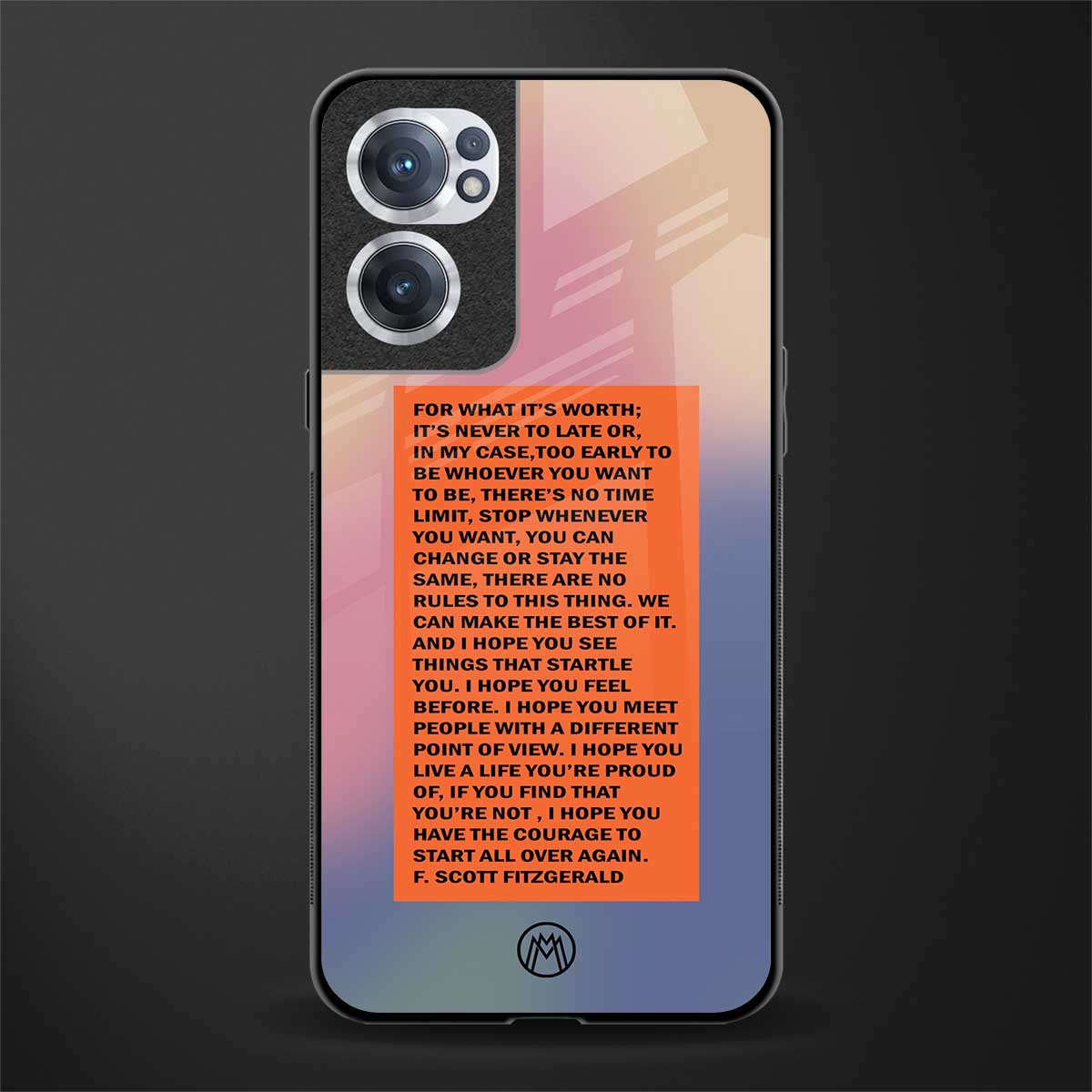 for what it's worth glass case for oneplus nord ce 2 5g image