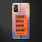 for what it's worth glass case for vivo v17 image