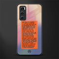 for what it's worth glass case for vivo v20 se image