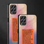 for what it's worth glass case for samsung galaxy f62 image-2