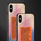 for what it's worth glass case for iphone xs image-2