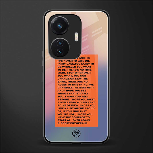 for what it's worth back phone cover | glass case for vivo t1 44w 4g