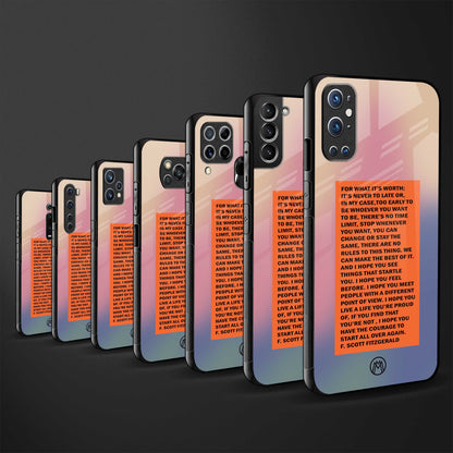 for what it's worth glass case for samsung galaxy a71 image-3