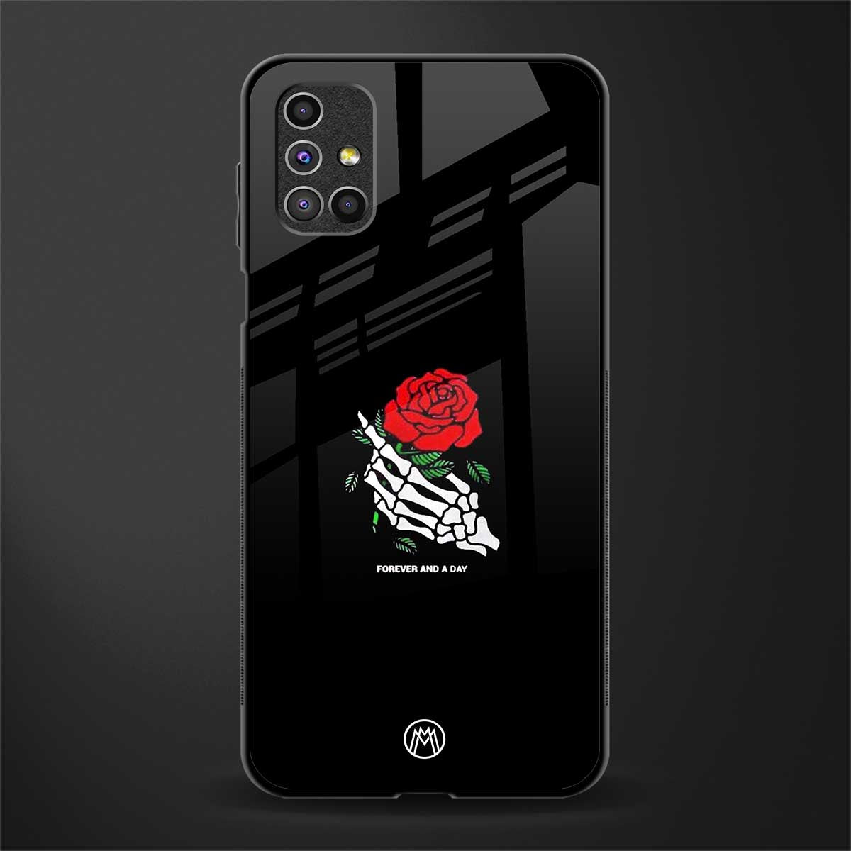 forever and a day glass case for samsung galaxy m51 image
