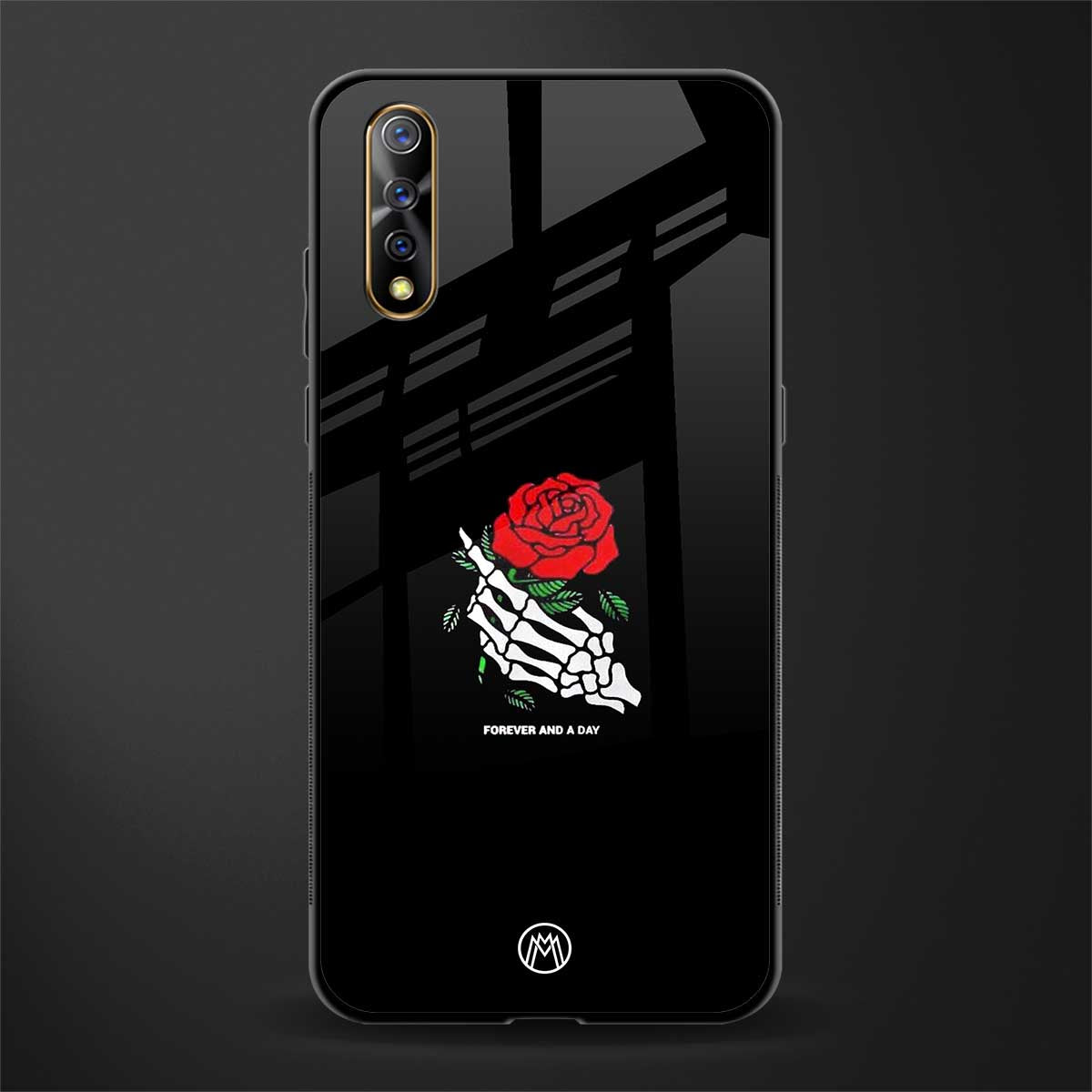 forever and a day glass case for vivo s1 image