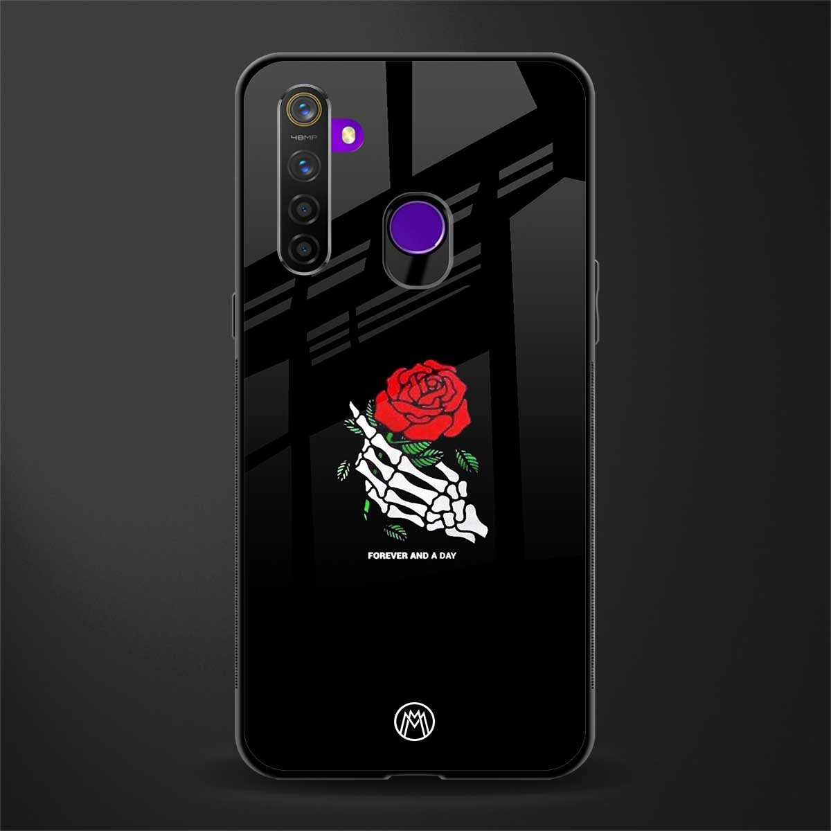 forever and a day glass case for realme 5i image