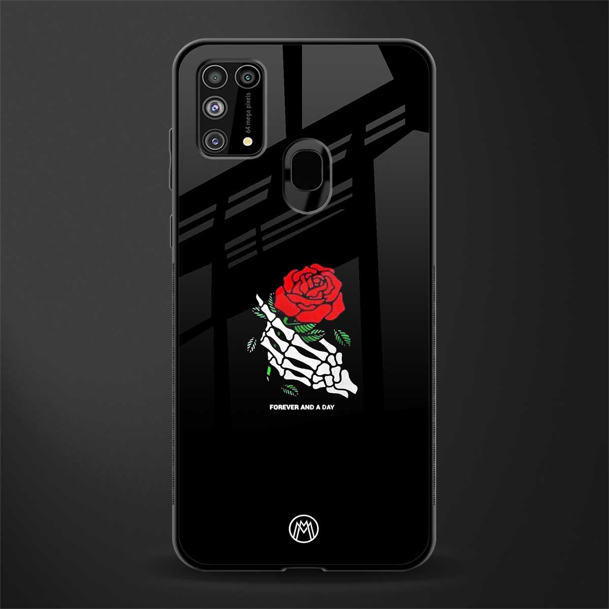 forever and a day glass case for samsung galaxy m31 image
