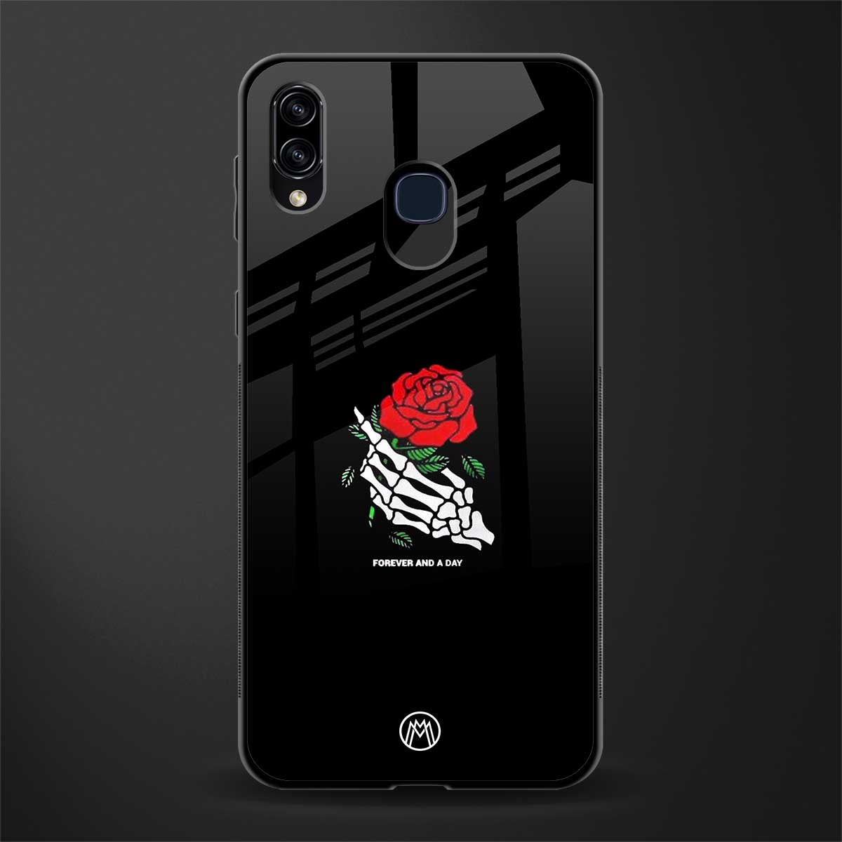 forever and a day glass case for samsung galaxy m10s image