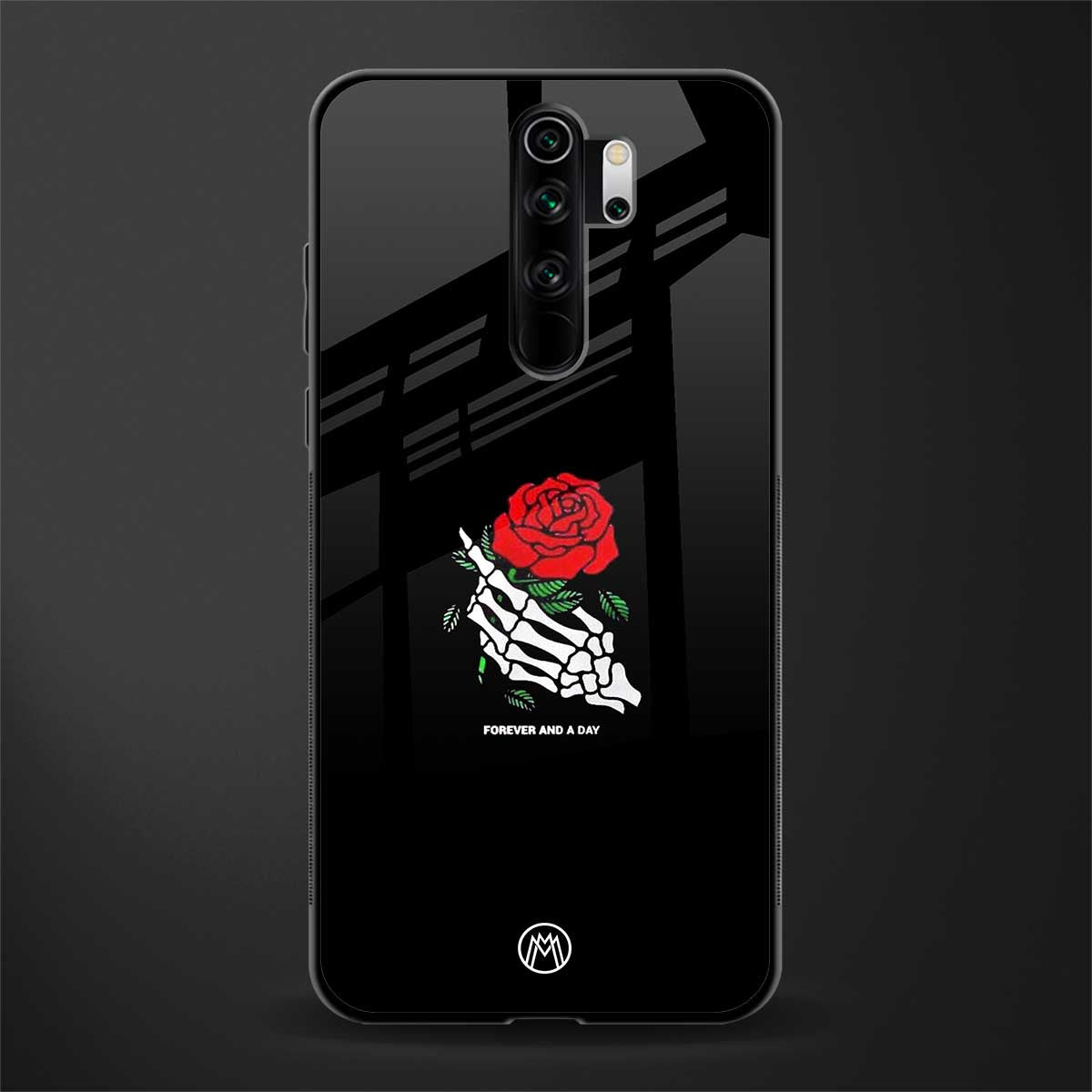forever and a day glass case for redmi note 8 pro image