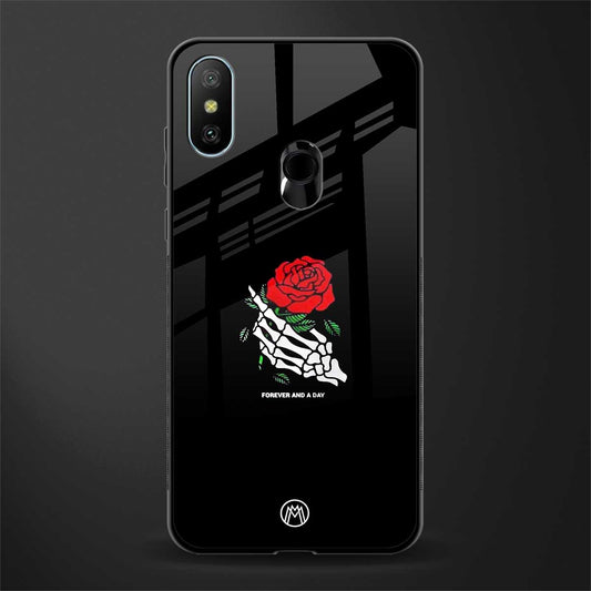 forever and a day glass case for redmi 6 pro image