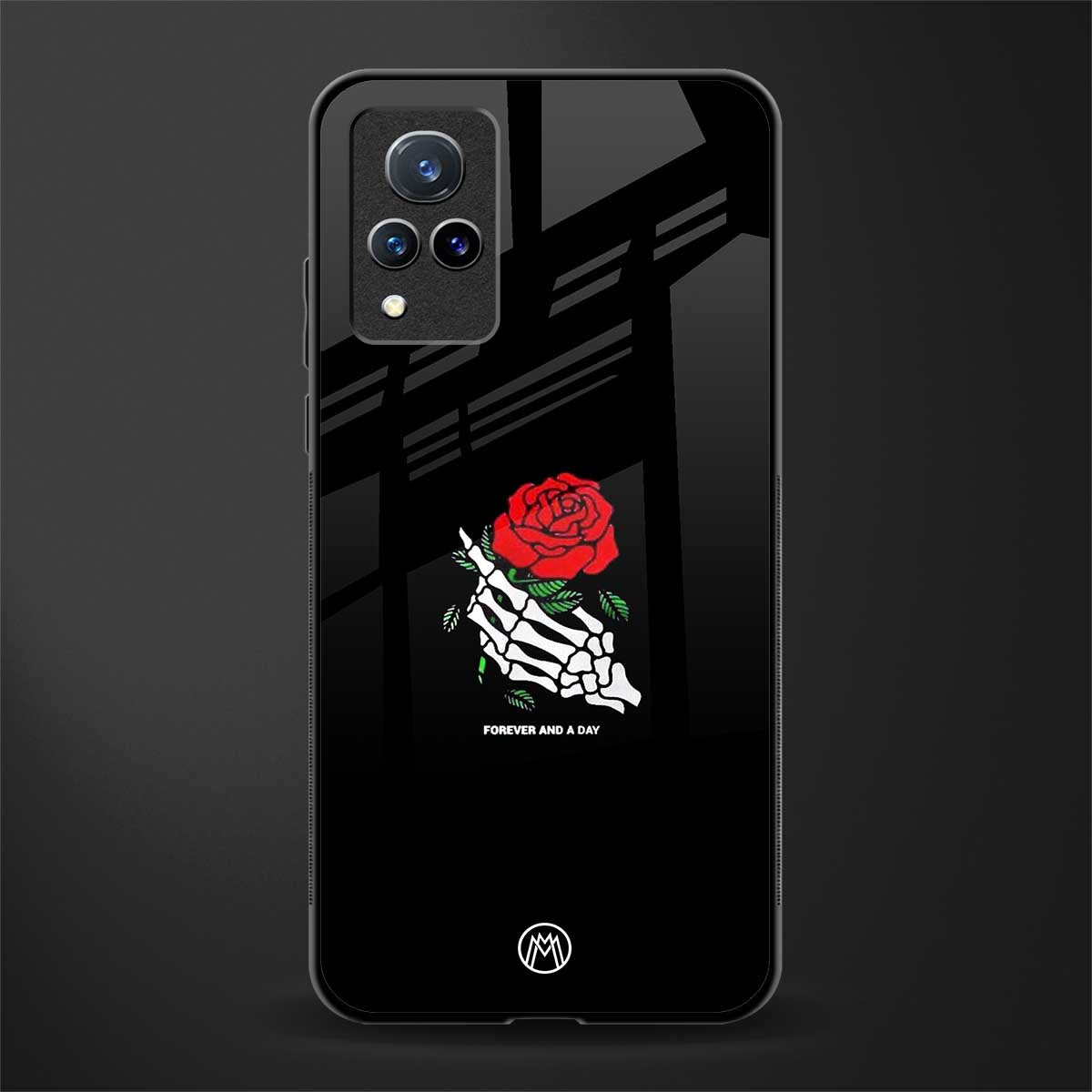 forever and a day glass case for vivo v21 5g image