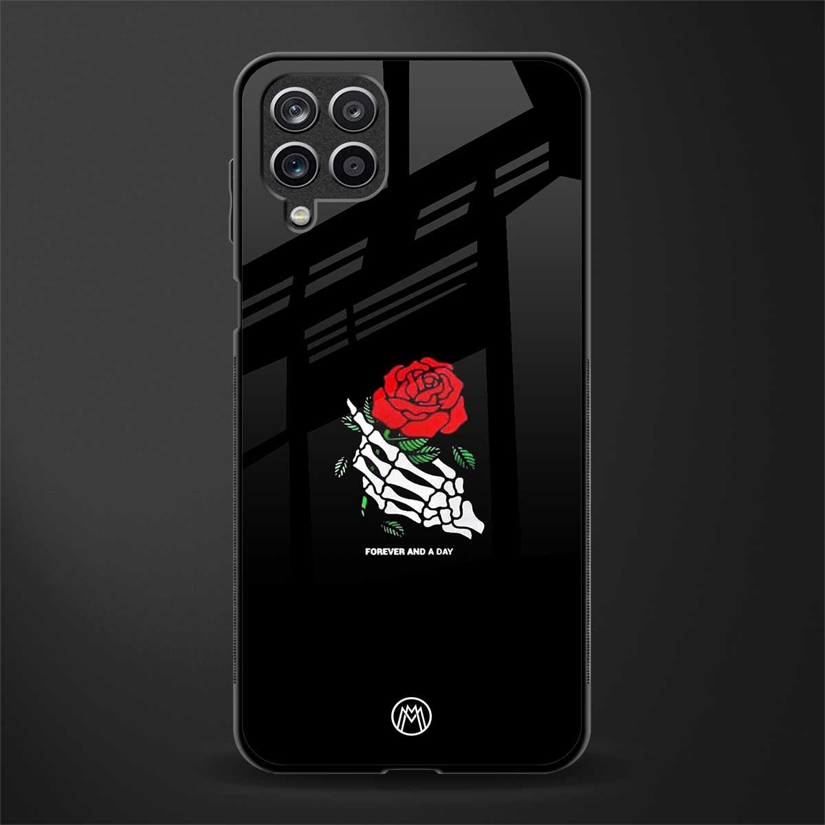 forever and a day glass case for samsung galaxy f12 image
