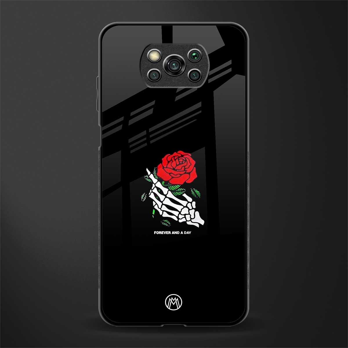 forever and a day glass case for poco x3 image