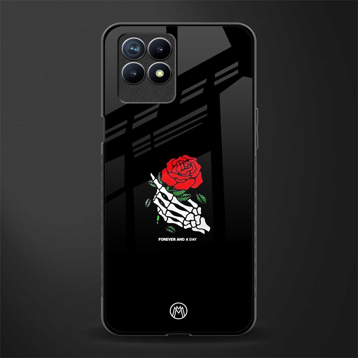 forever and a day glass case for realme 8i image