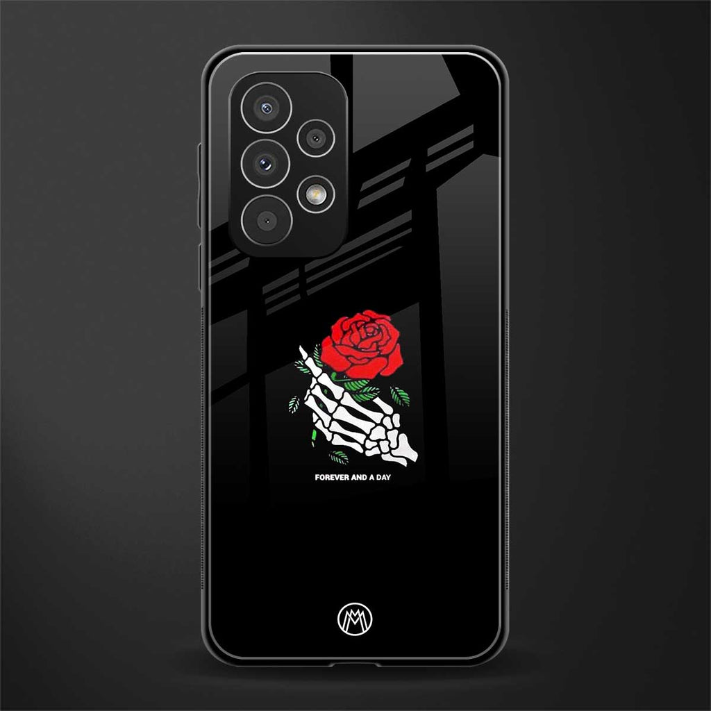 forever and a day back phone cover | glass case for samsung galaxy a73 5g