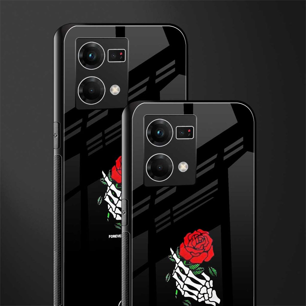 forever and a day back phone cover | glass case for oppo f21 pro 4g