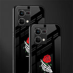forever and a day back phone cover | glass case for oppo f21 pro 4g