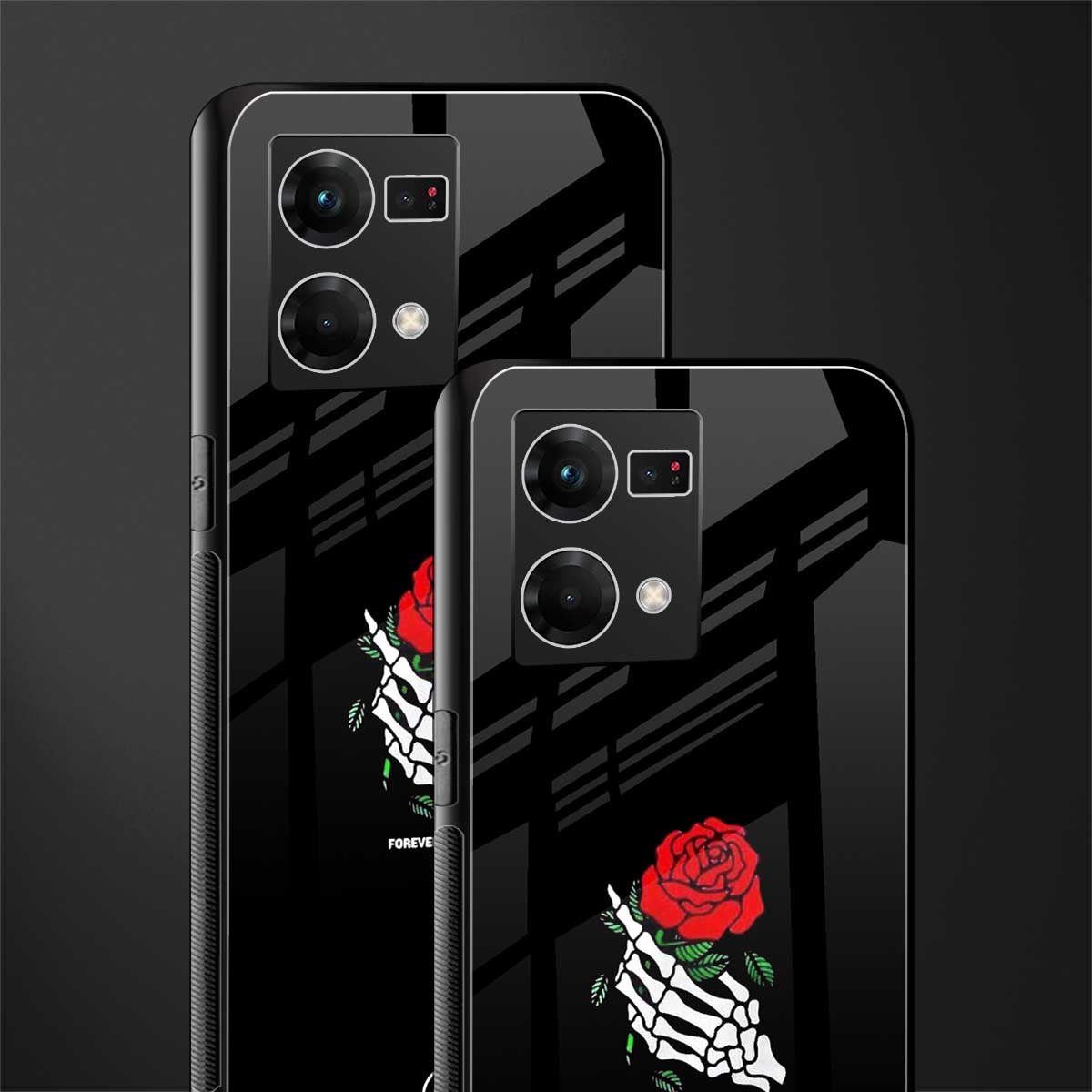 forever and a day back phone cover | glass case for oppo f21 pro 4g