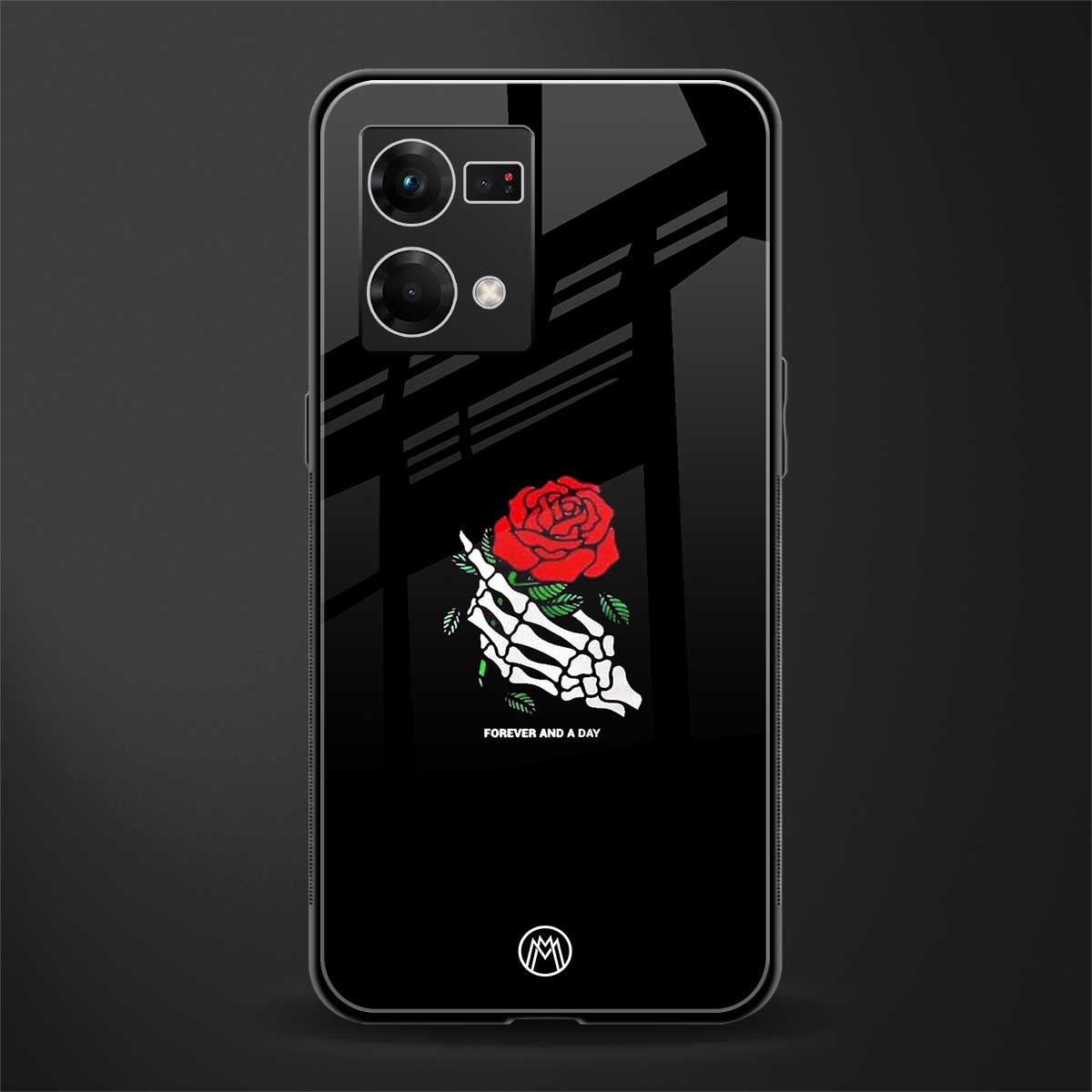 forever and a day back phone cover | glass case for oppo f21 pro 4g