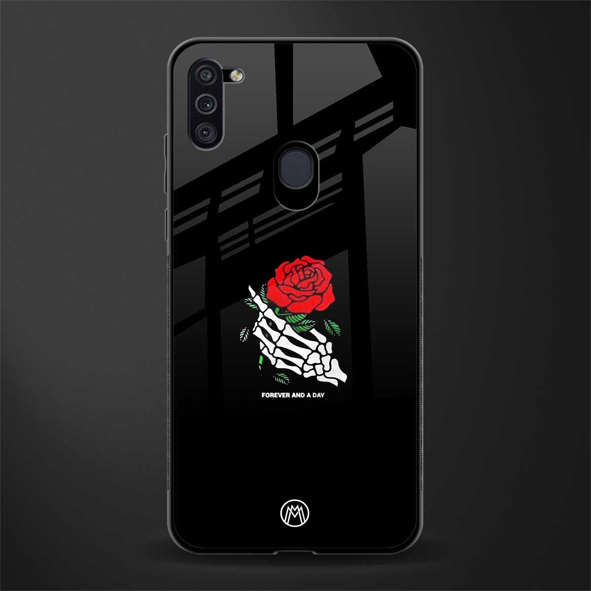forever and a day glass case for samsung galaxy m11 image
