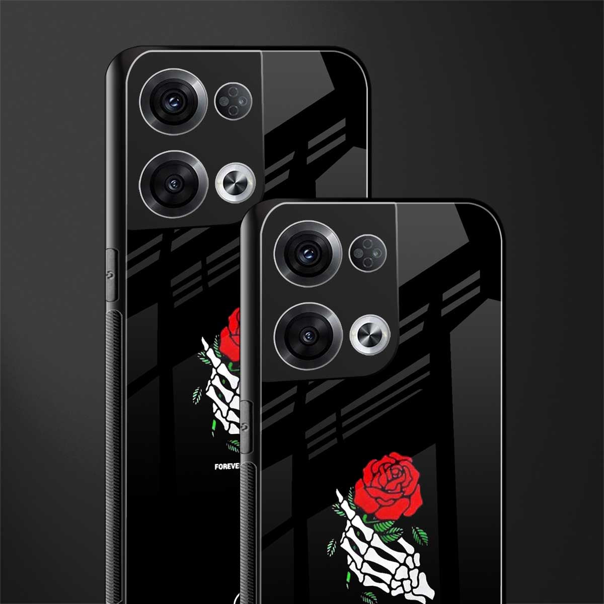 forever and a day back phone cover | glass case for oppo reno 8