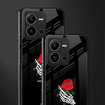 forever and a day back phone cover | glass case for vivo v25-5g