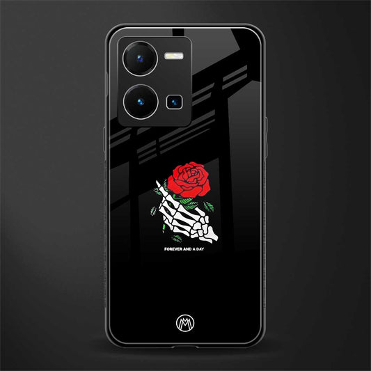 forever and a day back phone cover | glass case for vivo y35 4g