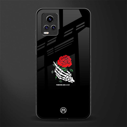 forever and a day back phone cover | glass case for vivo v21e 4g
