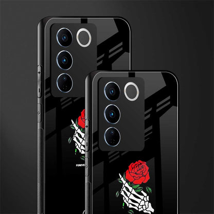 forever and a day back phone cover | glass case for vivo v27 pro 5g