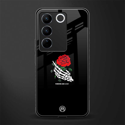 forever and a day back phone cover | glass case for vivo v27 pro 5g