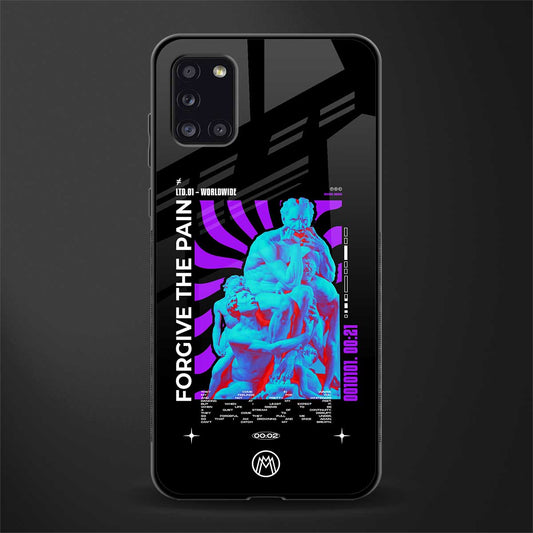 forgive the pain glass case for samsung galaxy a31 image