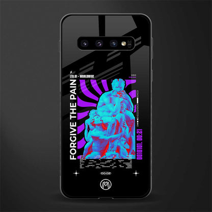 forgive the pain glass case for samsung galaxy s10 image