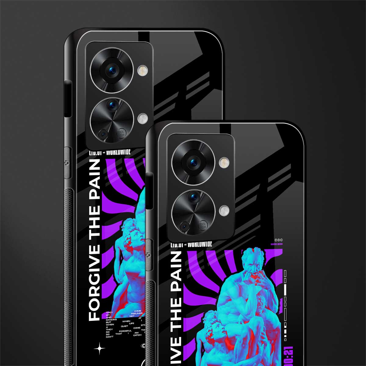 forgive the pain glass case for phone case | glass case for oneplus nord 2t 5g